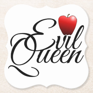 Evil Queen Small Apple Untersetzer