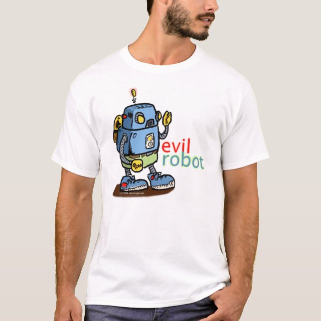 Evil Robot T-Shirt (Vorderseite)