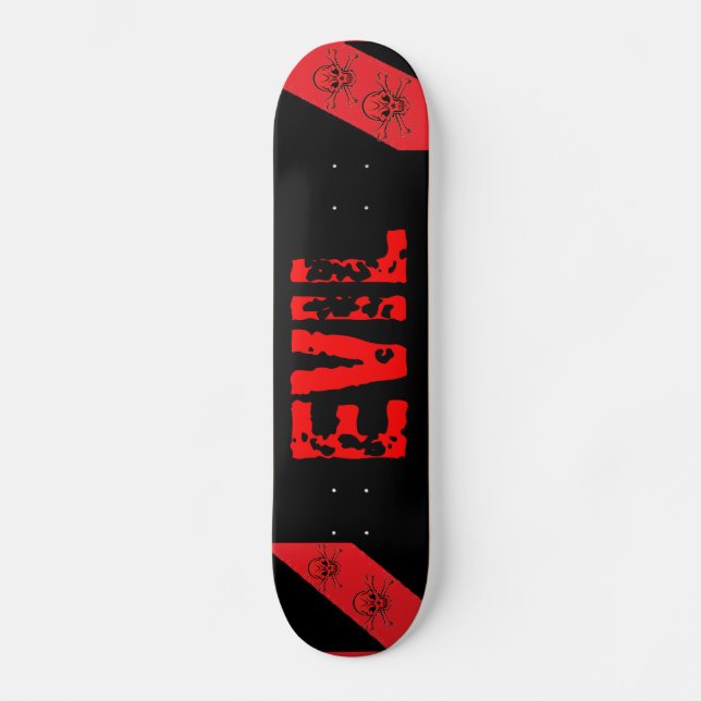 Evil Skateboard Deck (Vorderseite)