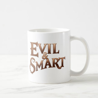 Evil&Smart, nur Schrift, text only Kaffeetasse