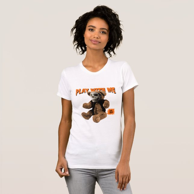 Evil Teddy Bar T - Shirt (Vorne ganz)