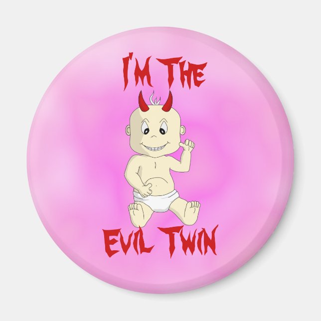 Evil Twin Magnet (pink) (Vorne)