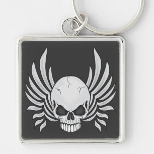 Evil Winged Skull Schlüsselanhänger