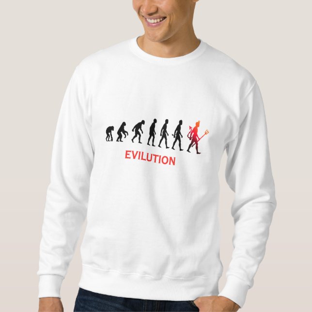 EVILUTION SWEATSHIRT (Vorderseite)