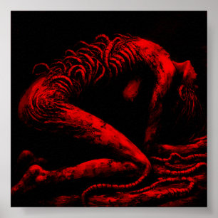 EVISZERATIVE AUSWIRKUNG   Matt Paper Print Poster