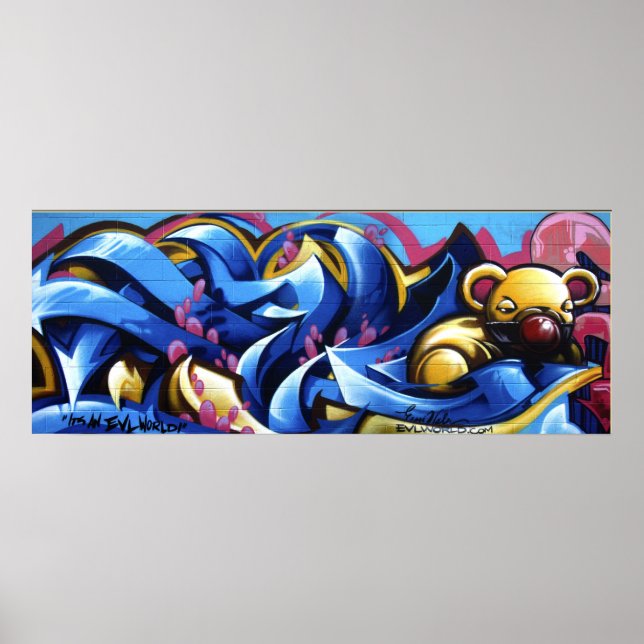 EVL LA Wall Poster (Vorne)