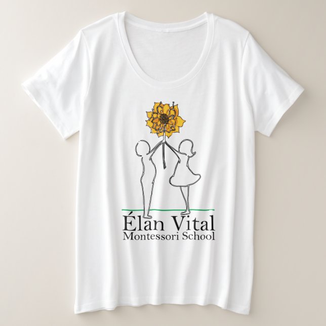 EVM Frauenkurve-T - Shirt (Design vorne)