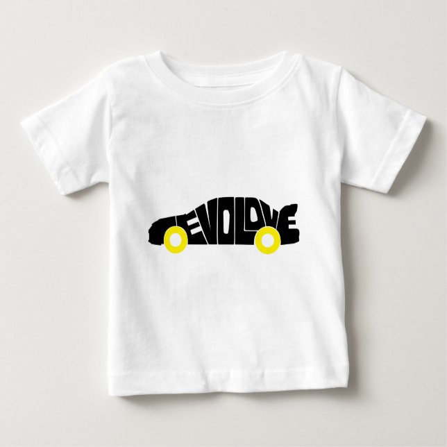 Evo Liebe Baby T-shirt (Vorderseite)