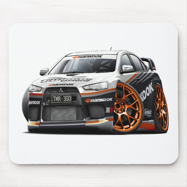 Evo Rennwagen Mousepad (Vorne)