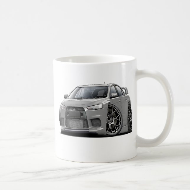 Evo silbernes Auto Kaffeetasse (Rechts)