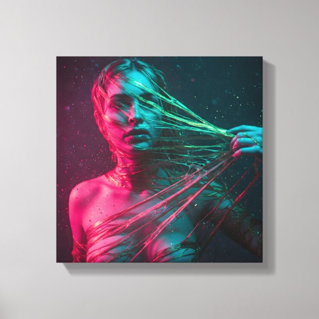 EVOETRY Stretched Canvas Print Leinwanddruck (Vorderseite)