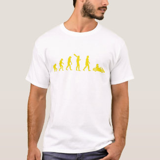 Evolucion del karting amarillo T-Shirt