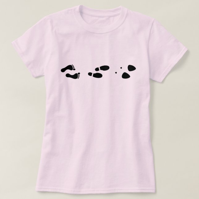 Evolution Abstimmung Blue Lotus für POTUS Harris T-Shirt (Design vorne)