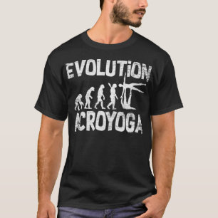 Evolution Acroyoga Acro Yoga Acrobatics Therapie T-Shirt