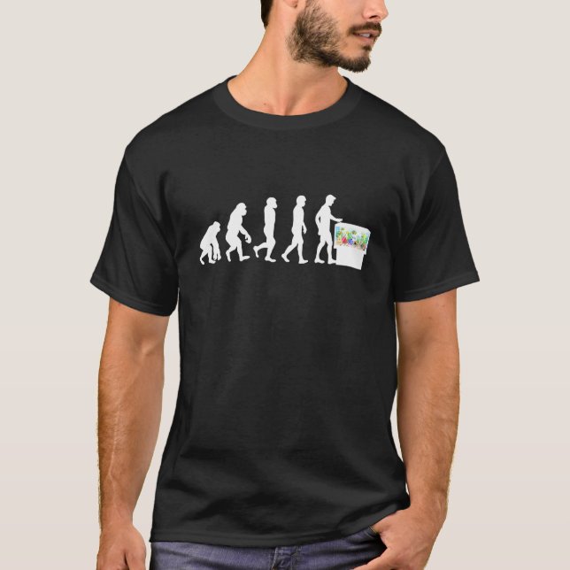 Evolution Aquarium T-Shirt (Vorderseite)