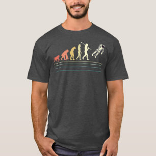 Evolution Astronaut Funny Cosmonaut Moon Landung P T-Shirt