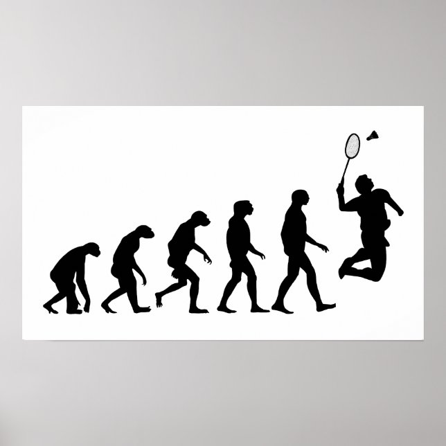 Evolution Badminton Poster (Vorne)