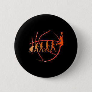 Evolution Basketball Ball Game Hoops Button