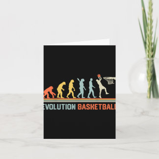 Evolution Basketball - Basketball Liebhaber des Sp Karte