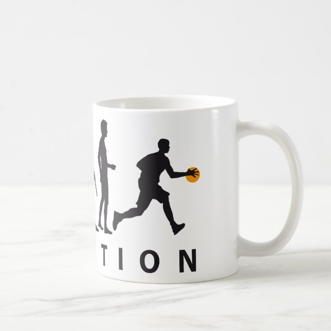 evolution basketball kaffeetasse (Rechts)