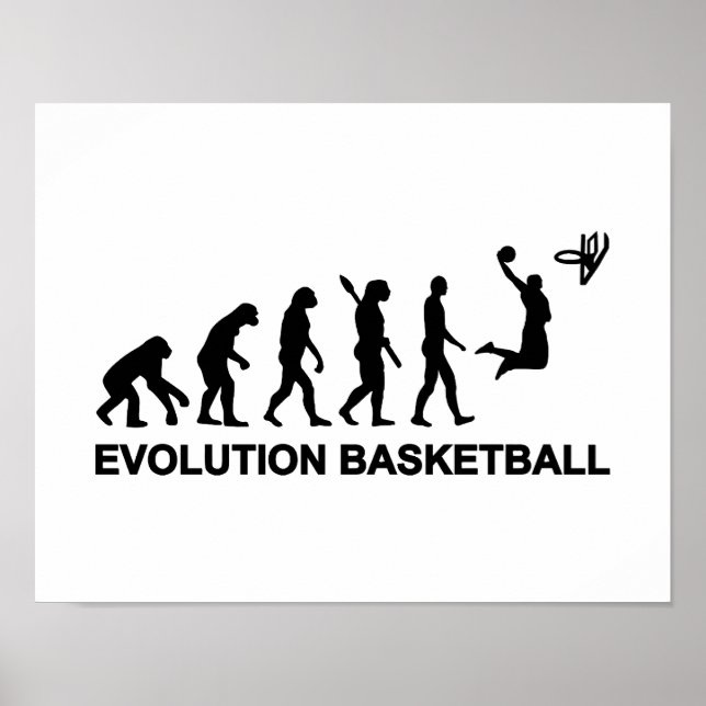 Evolution Basketball Poster (Vorne)