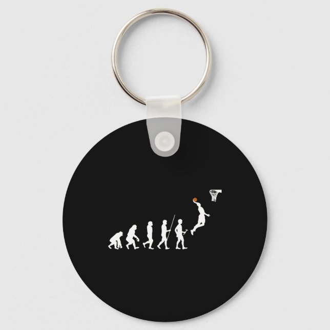 Evolution Basketball Schlüsselanhänger (Vorderseite)