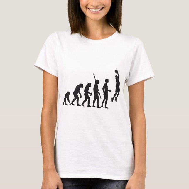 evolution basketball T-Shirt (Vorderseite)