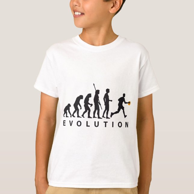 evolution basketball T-Shirt (Vorderseite)