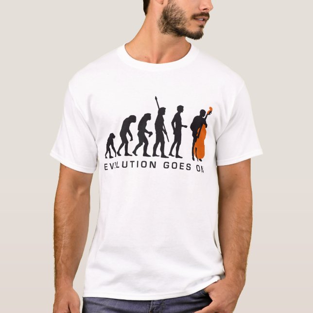 evolution bass T-Shirt (Vorderseite)
