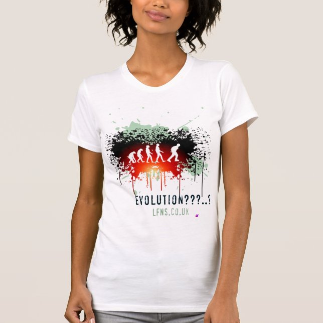 Evolution/behalten links T-Shirt (Vorderseite)