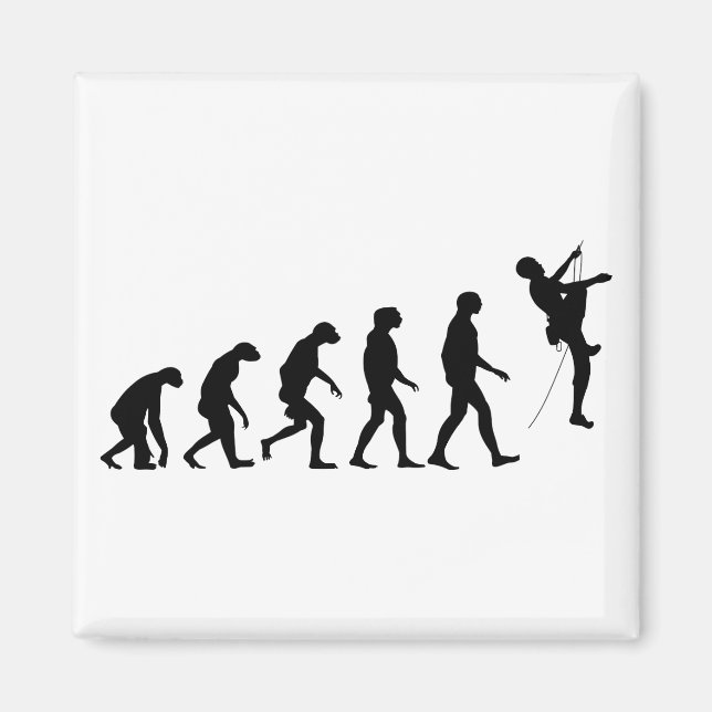 Evolution Bergsteigen Magnet (Vorne)