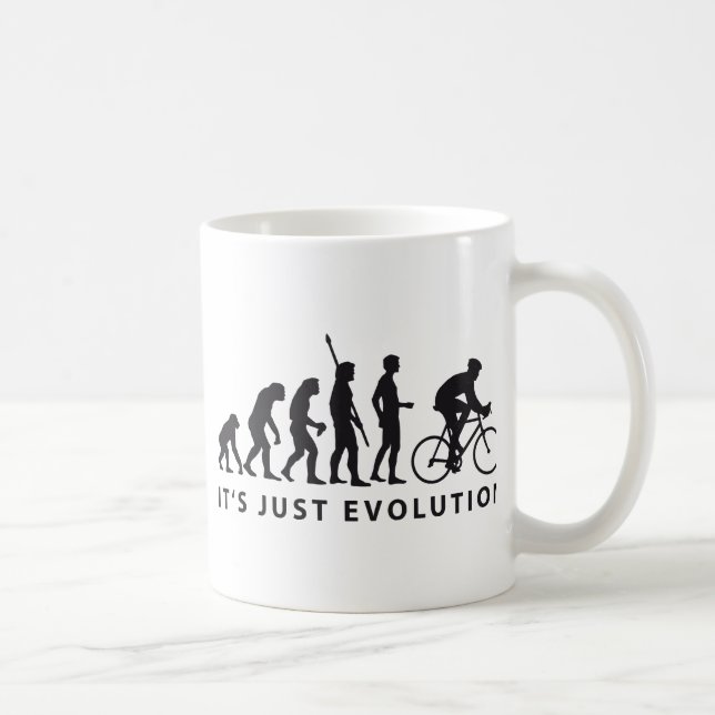evolution bicycle kaffeetasse (Rechts)
