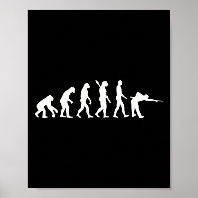 Evolution Billiards Poster (Vorne)