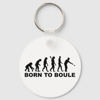 Evolution Boule Petanque Schlüsselanhänger