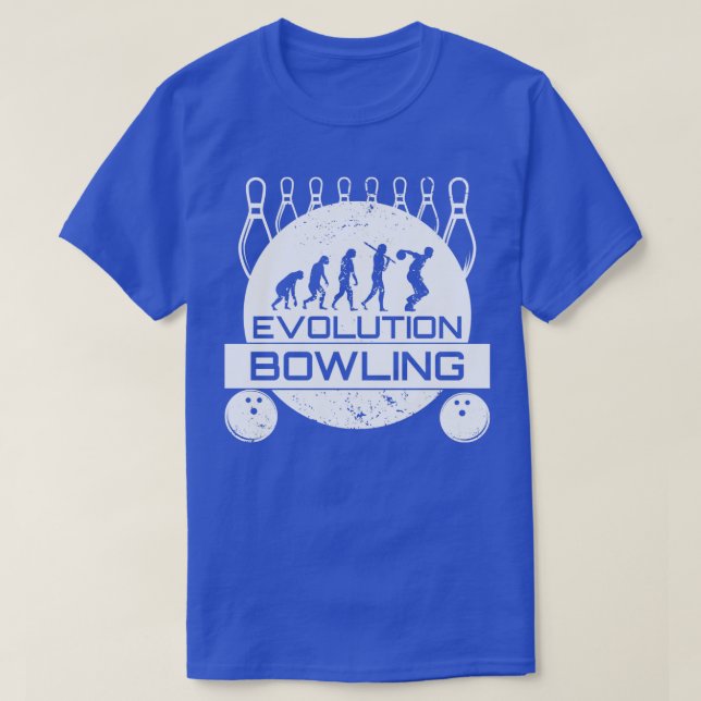 Evolution Bowling Strike Team League Spare (2) T-Shirt (Design vorne)