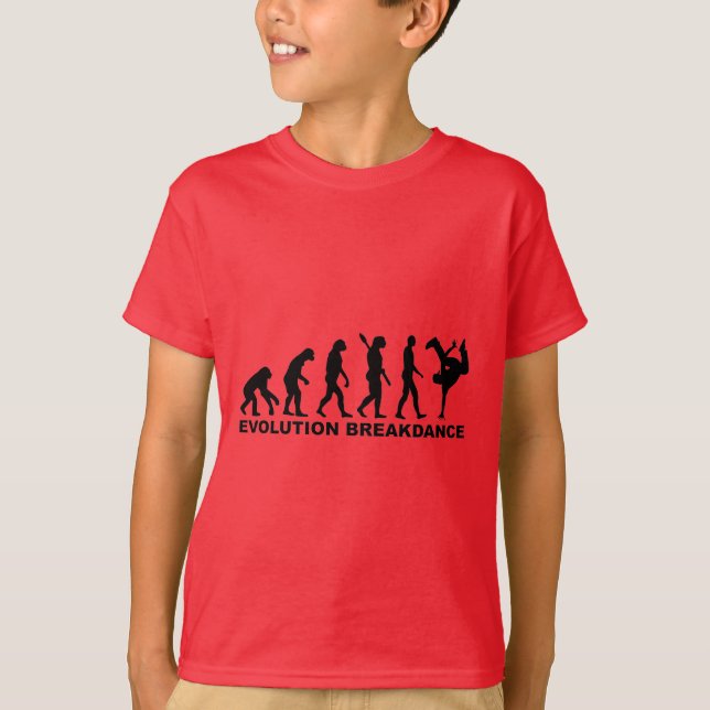 Evolution Breakdance T-Shirt (Vorderseite)