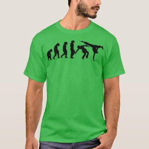 EVOLUTION Capoeira Martial Arts Brasilien kämpfen  T-Shirt