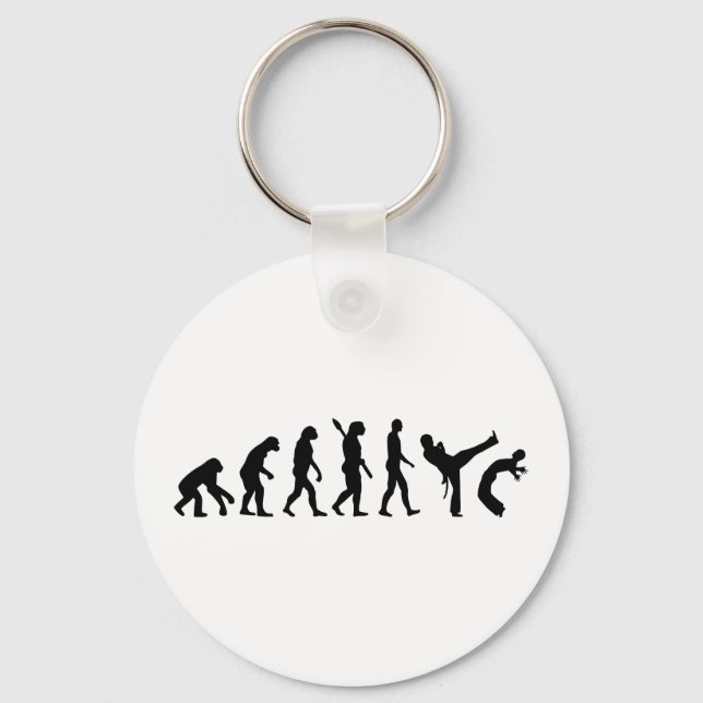 Evolution Capoeira Schlüsselanhänger (Vorderseite)
