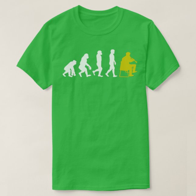 Evolution Clarinet Clarinetist T-Shirt (Design vorne)