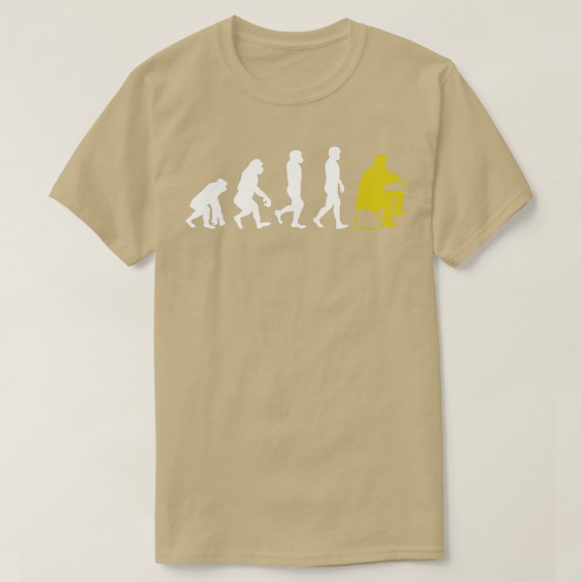 Evolution Clarinetist T-Shirt (Design vorne)