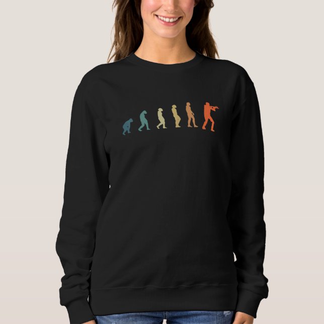 Evolution Crossbow Crossbowman Bowstring Sweatshirt (Vorderseite)
