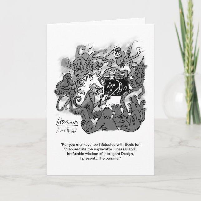 Evolution Dankeskarte (Vorderseite)