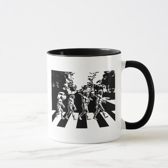Evolution der Abbey Road Tasse (Rechts)