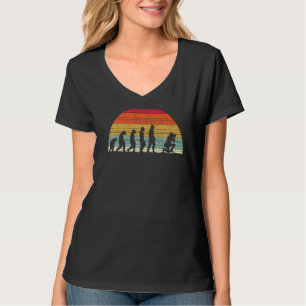 Evolution der Evolution von Fotografen T-Shirt