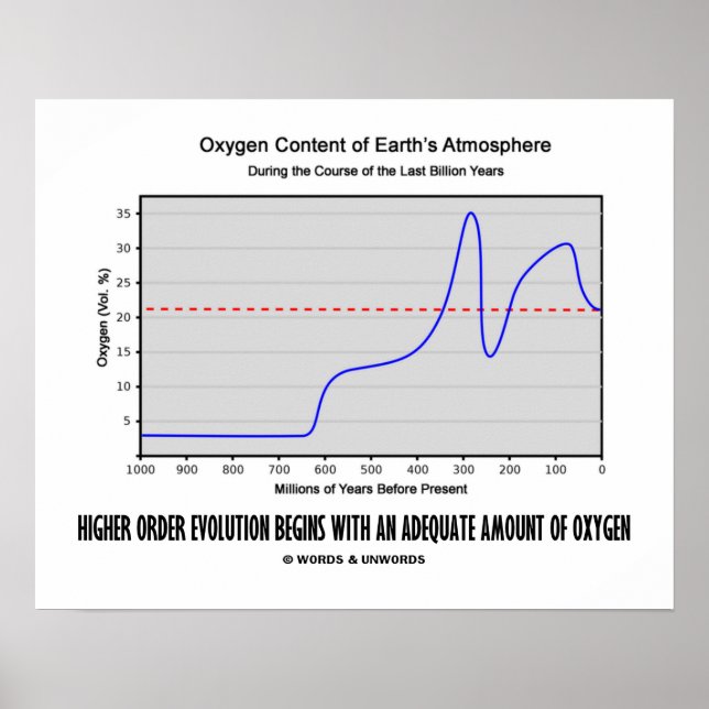 Evolution der höheren Ordnung beginnt angemessen A Poster (Vorne)