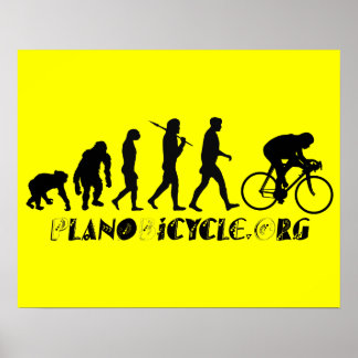 Evolution der Künstlerischen Logokombination Plano Poster
