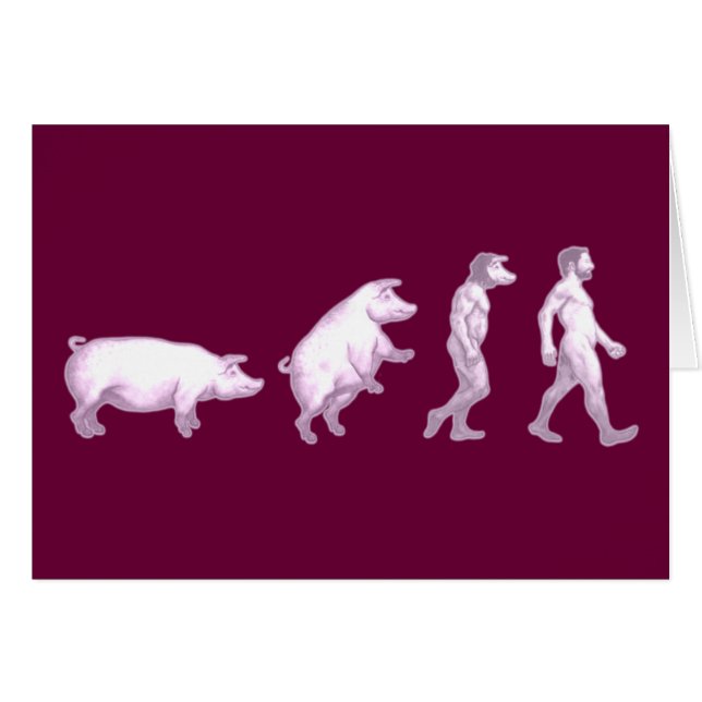 Evolution der Männer (Vorderseite (Horizontal))