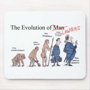 Evolution der MannMausunterlage Mousepad