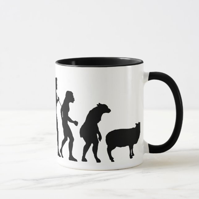 Evolution der Massen-Tasse Tasse (Rechts)