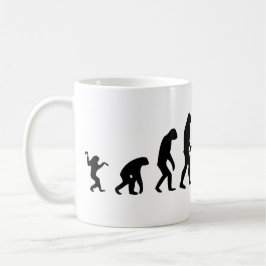 Evolution der Moto-Kaffee-Tasse Tasse